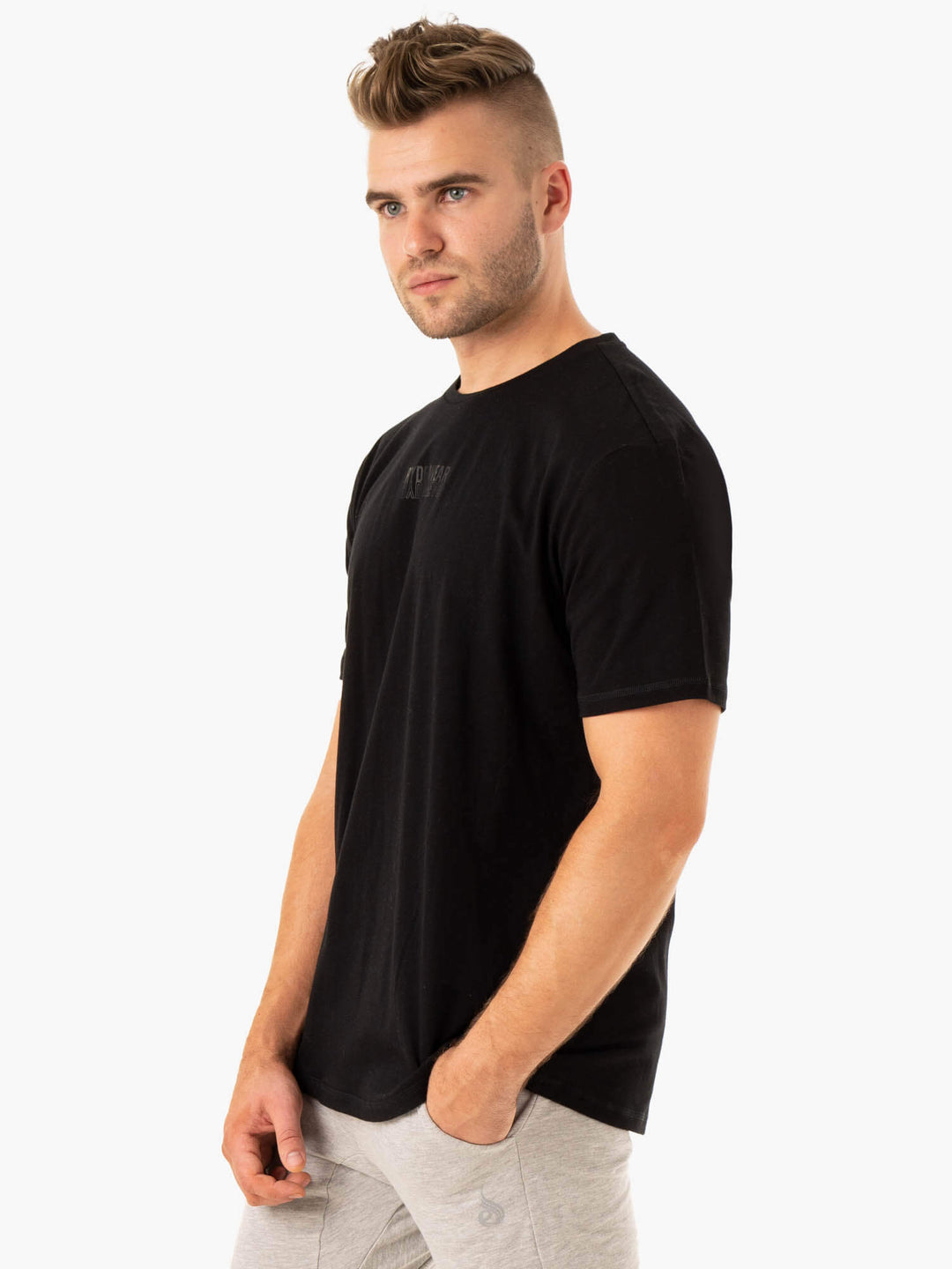 Limitless T-Shirt - Black Clothing Ryderwear 