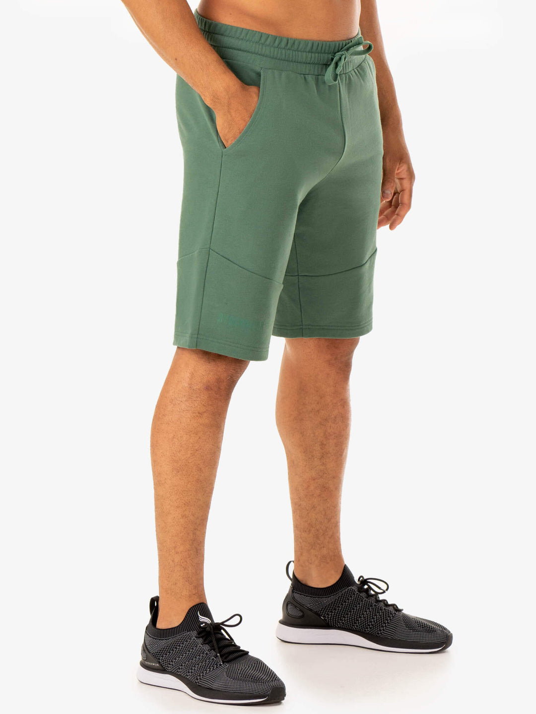 Limitless Track Short - Forest Green Clothing Ryderwear 
