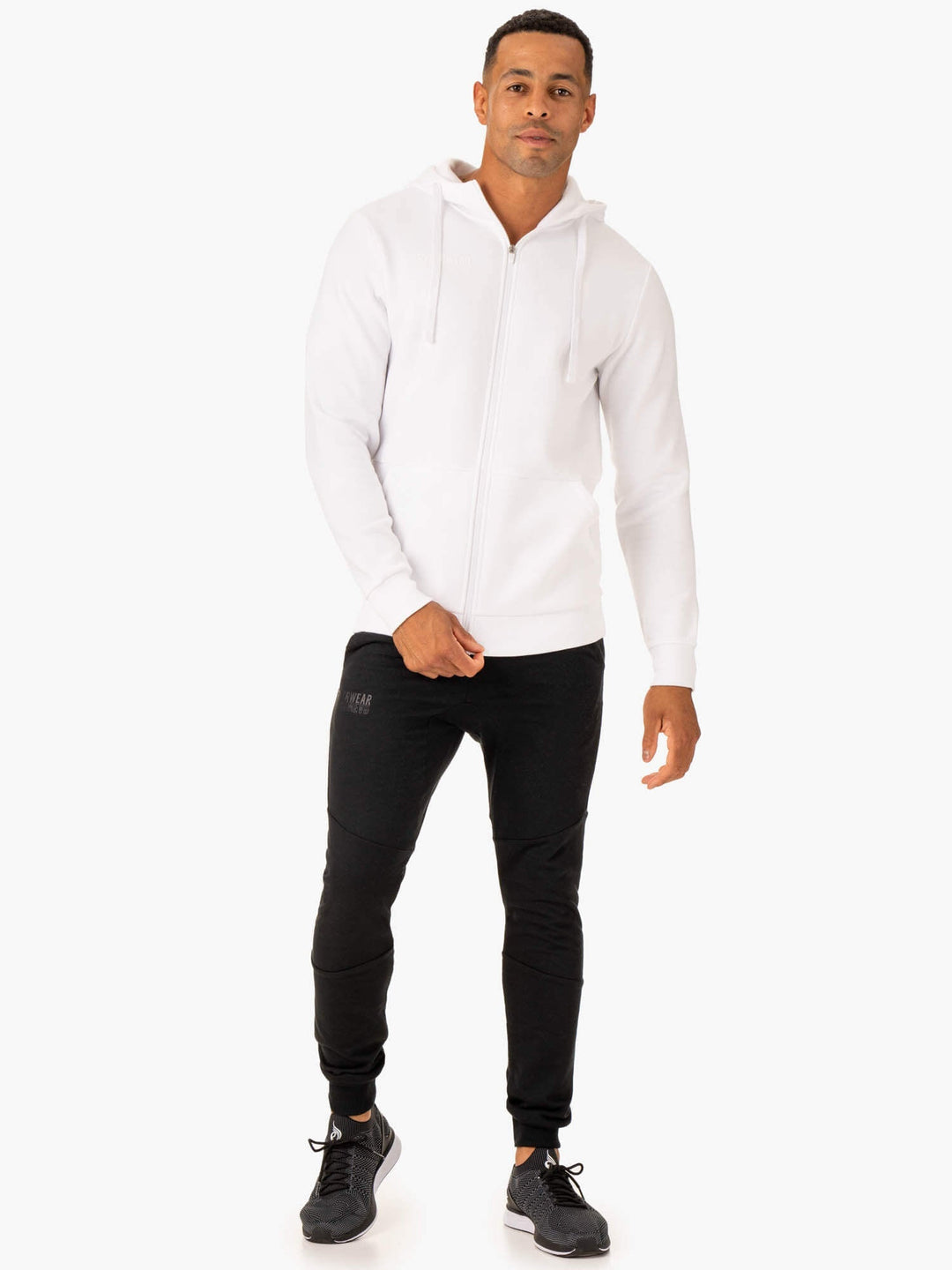 Limitless Zip Up Jacket - White Clothing Ryderwear 