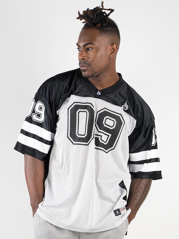 Mens Varsity Jersey - Black/Grey Clothing Ryderwear 