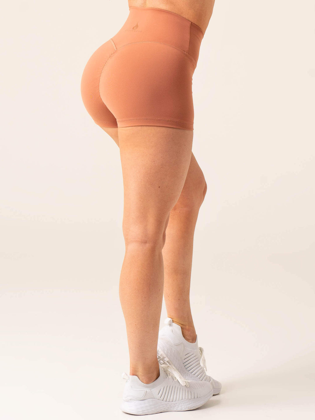 Momentum Cross Over Scrunch Booty Shorts - Clay Clothing Ryderwear 