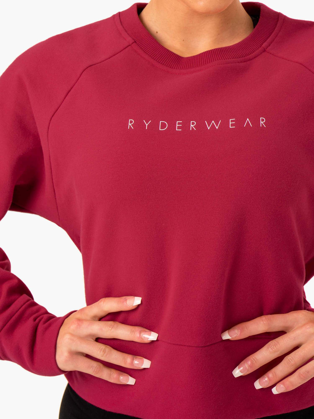 Motion Sweater - Wine Red Clothing Ryderwear 