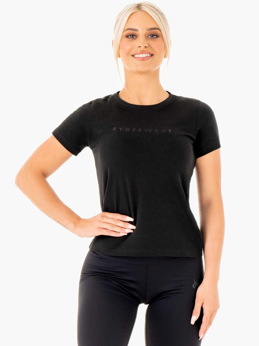 Motion T-Shirt - Black Clothing Ryderwear 