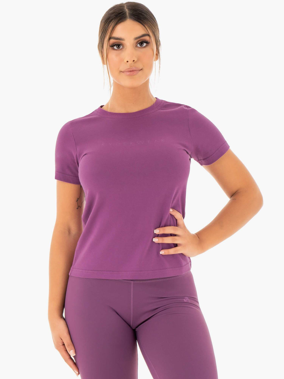 Motion T-Shirt - Purple Clothing Ryderwear 