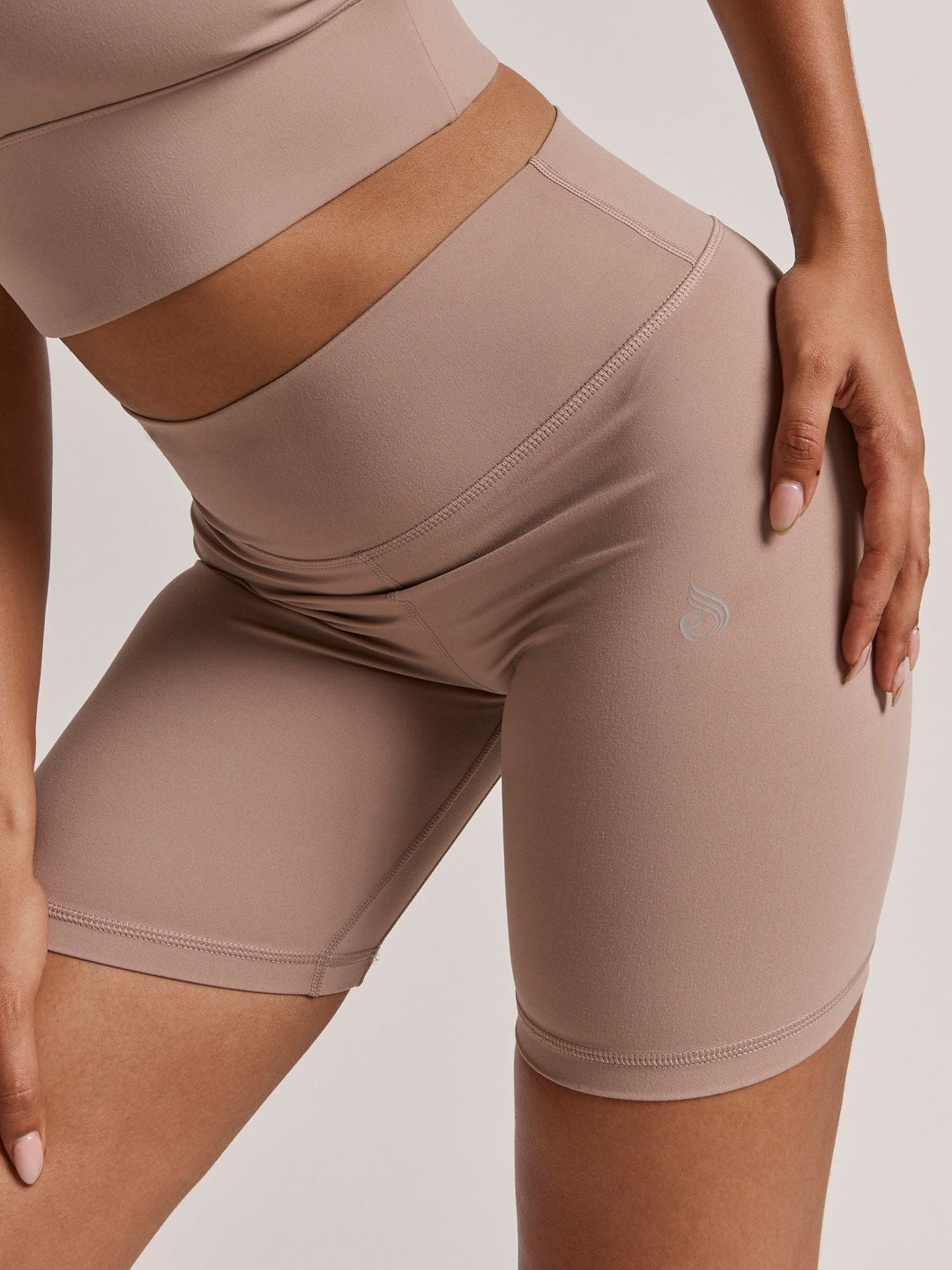 NKD Arch Mid-Length Shorts - Taupe Clothing Ryderwear 