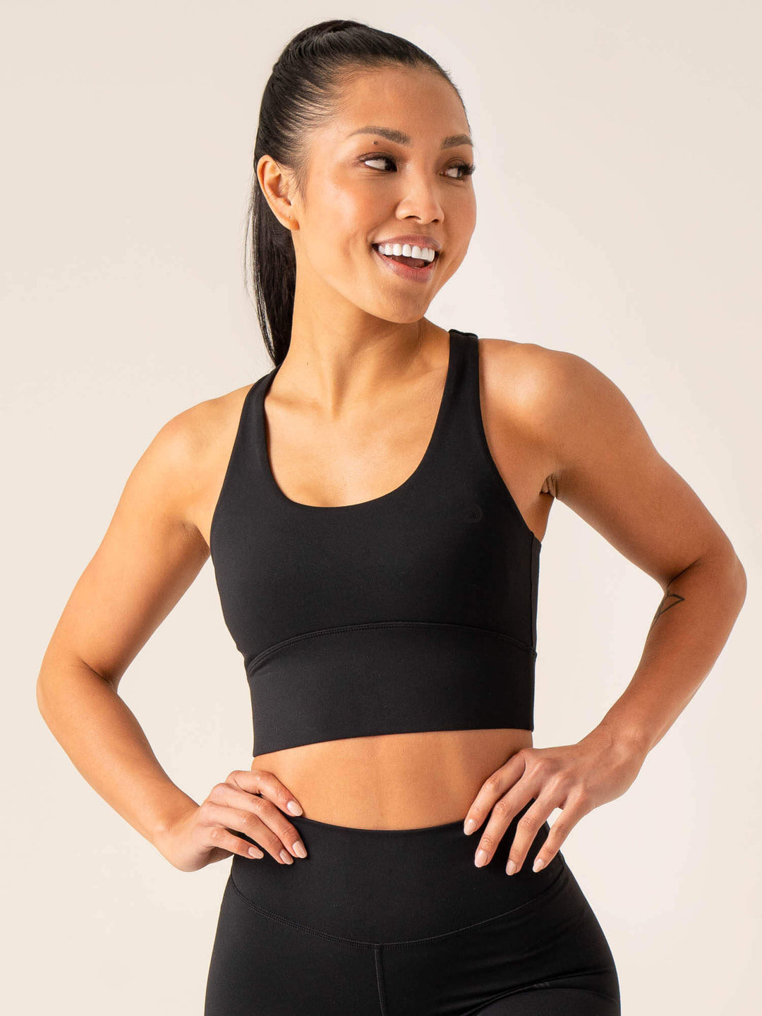 NKD Arch Sports Bra - Black Clothing Ryderwear 