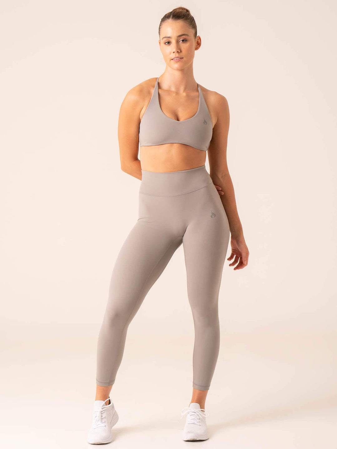 NKD Embody Sports Crop - Steel Grey Clothing Ryderwear 