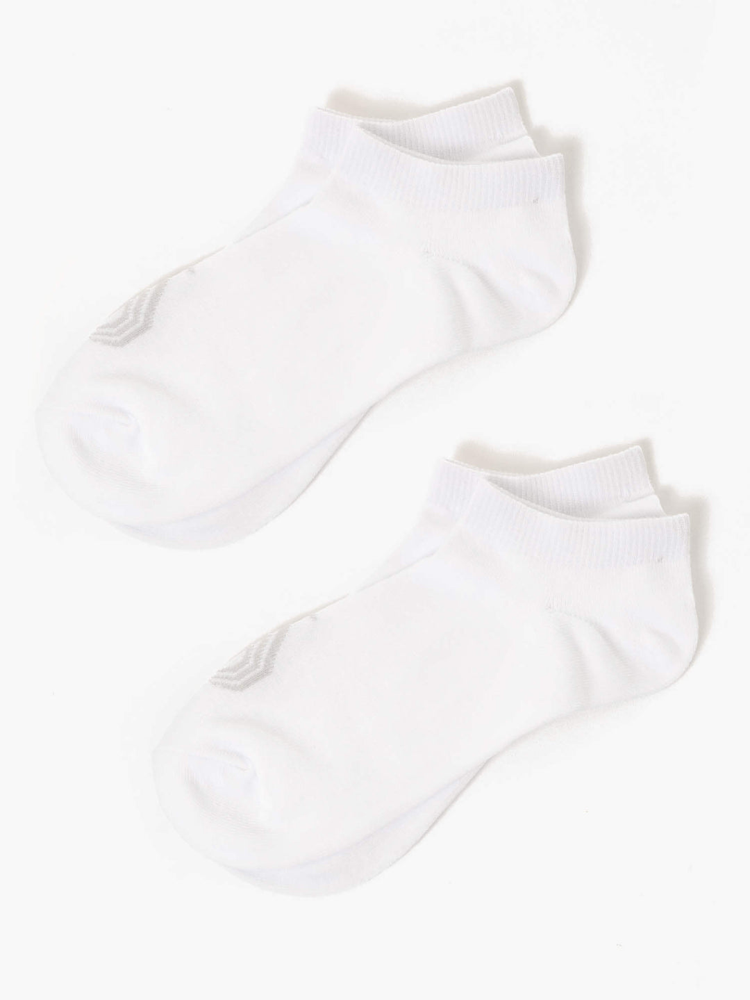 No Show Socks - White Accessories Ryderwear 
