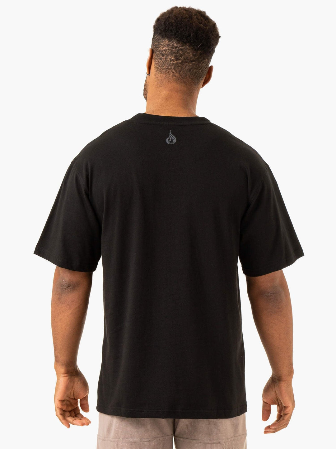 Overdrive Oversized T-Shirt - Black Clothing Ryderwear 