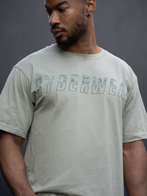 Overdrive Oversized T-Shirt Sage Green
