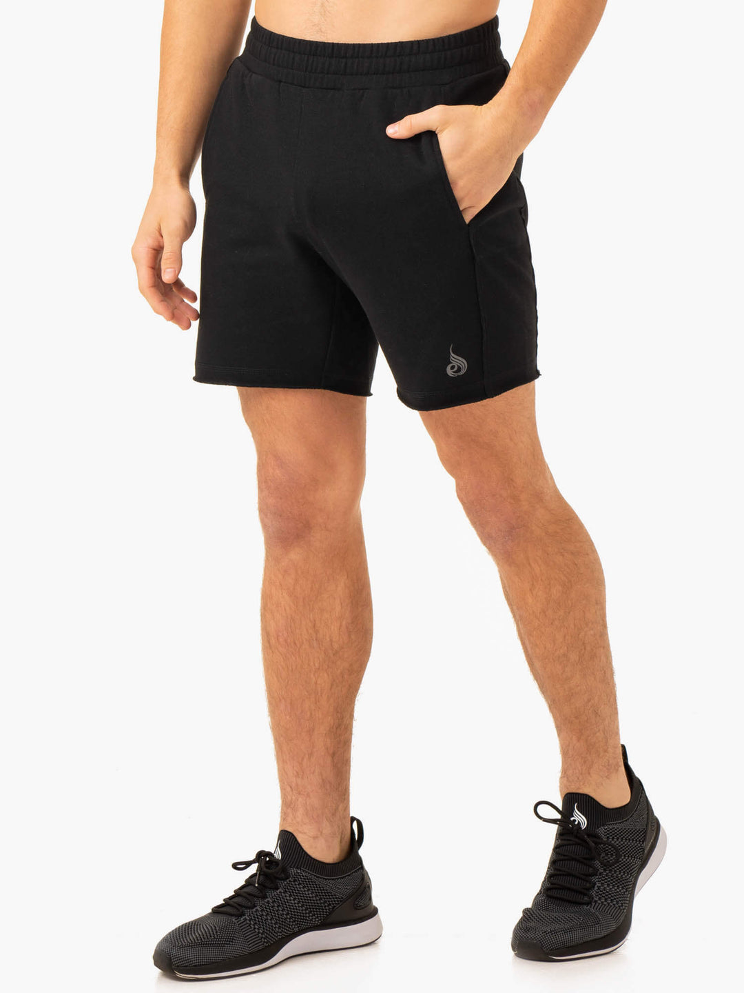 Pursuit Track Shorts - Black Clothing Ryderwear 