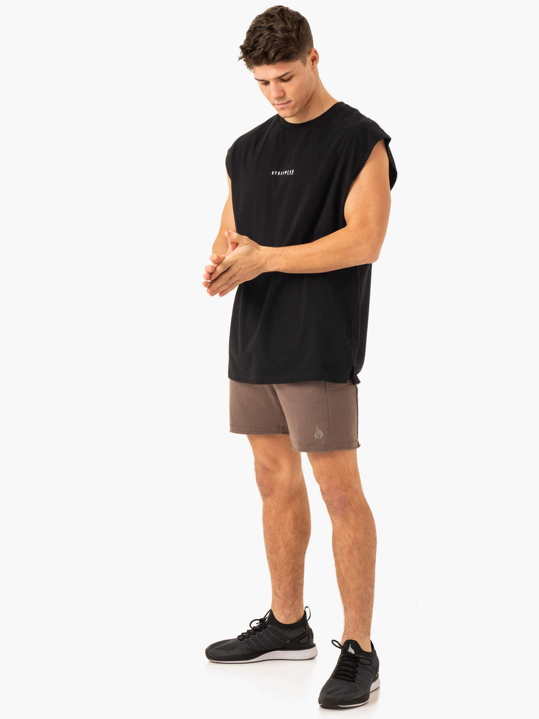 Pursuit Track Shorts - Taupe Clothing Ryderwear 