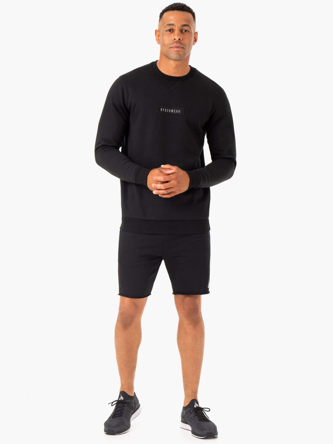 Recharge Pullover - Black Clothing Ryderwear 