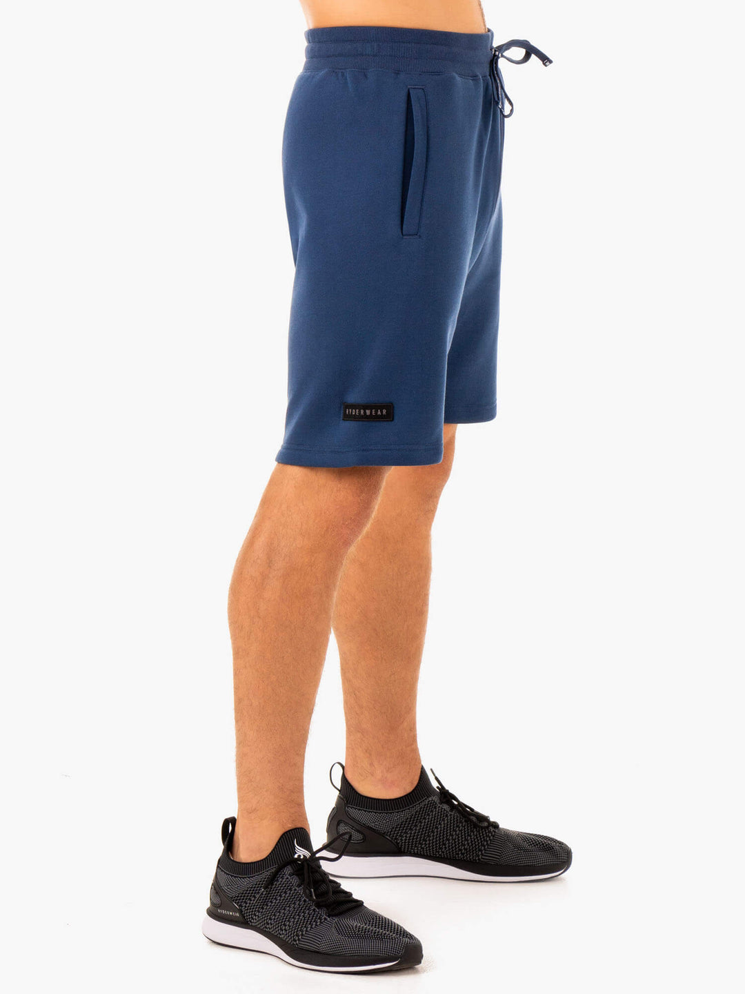 Recharge Track Short - Blue Clothing Ryderwear 