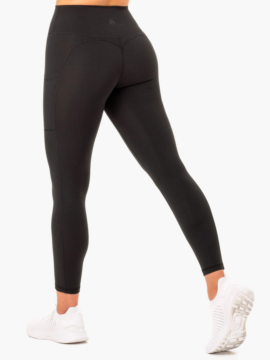 RQYYD Clearance High Waist Workout Pants with Pockets Tummy