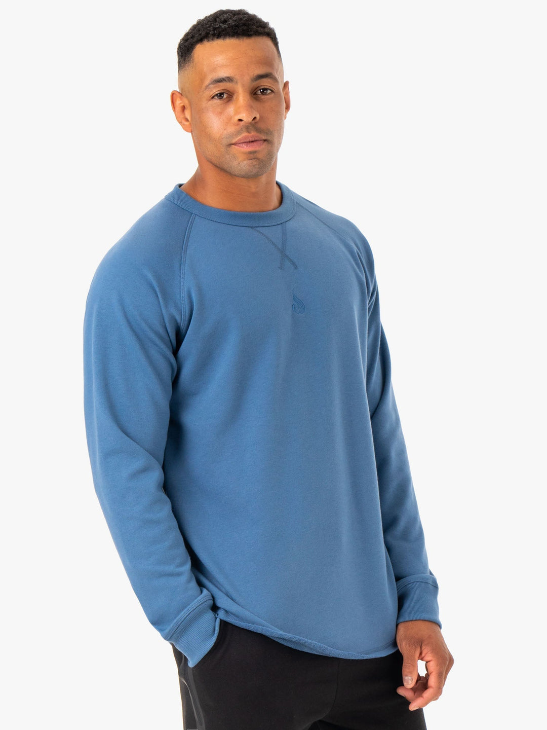 Restore Crew Neck - Blue Clothing Ryderwear 