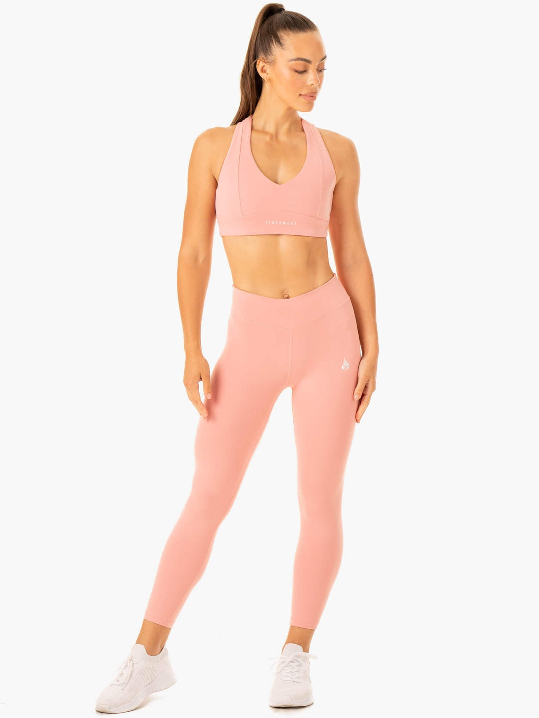 Revival Scrunch Bum Leggings - Pink Clothing Ryderwear 
