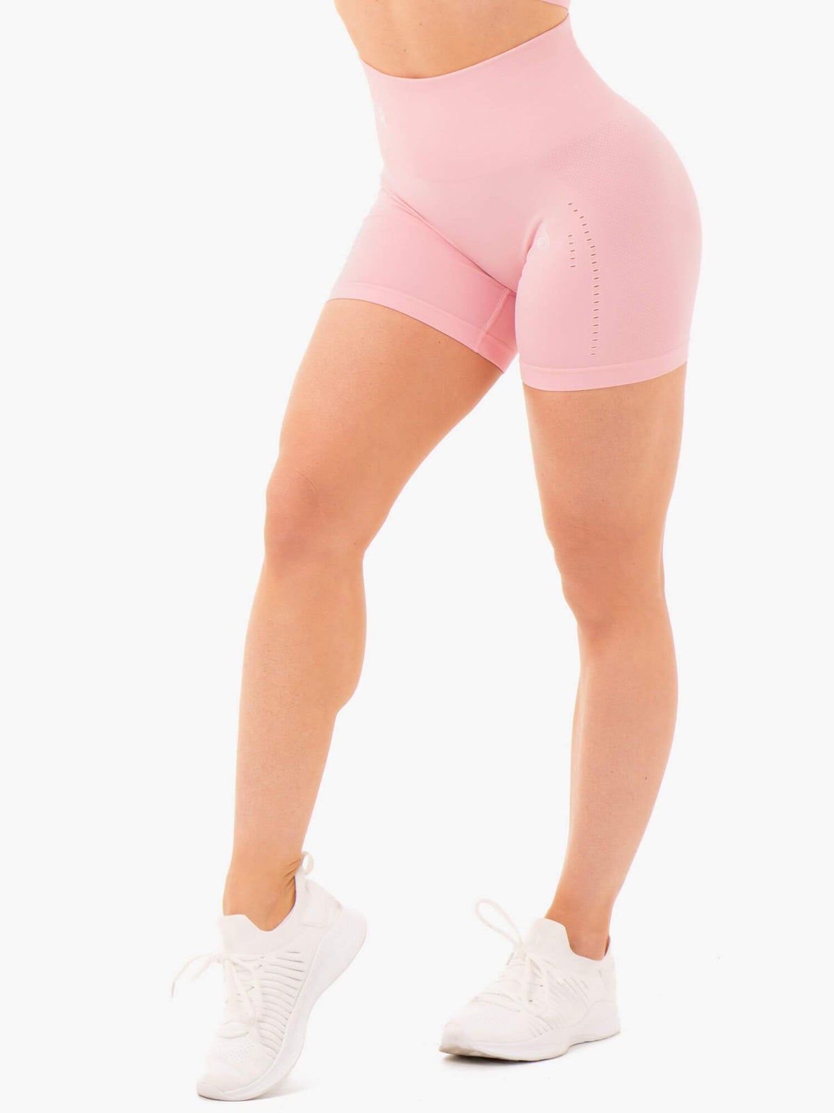 Seamless Staples Shorts Pink Marl