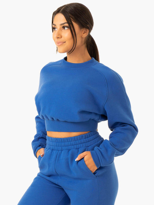 Sideline Sweater Cobalt Blue