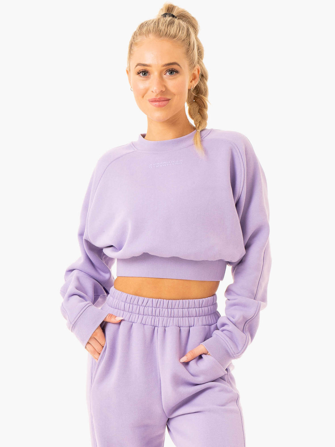 Sideline Sweater - Lilac Clothing Ryderwear 