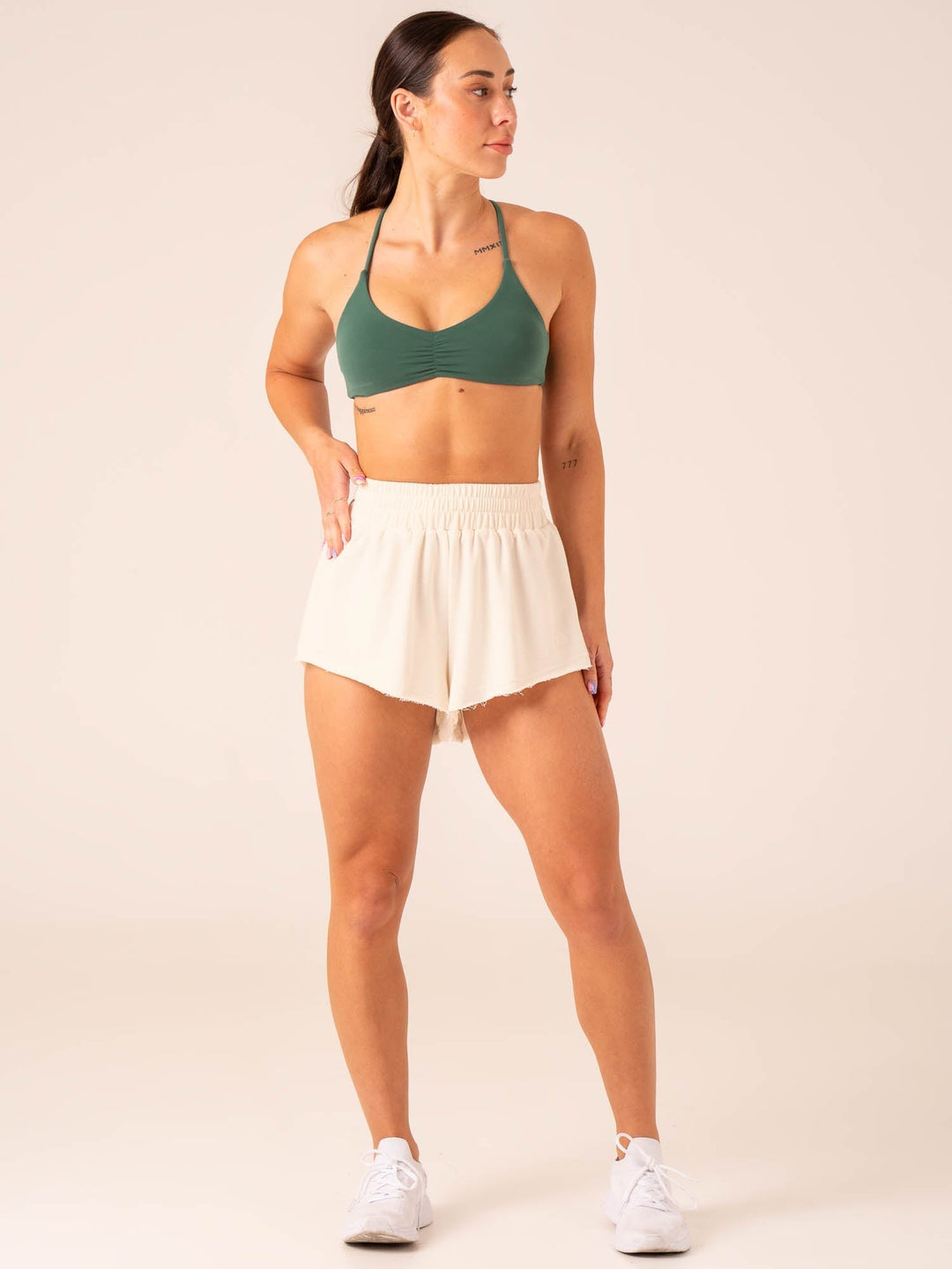 Tempo Track Short - Off White Clothing Ryderwear 