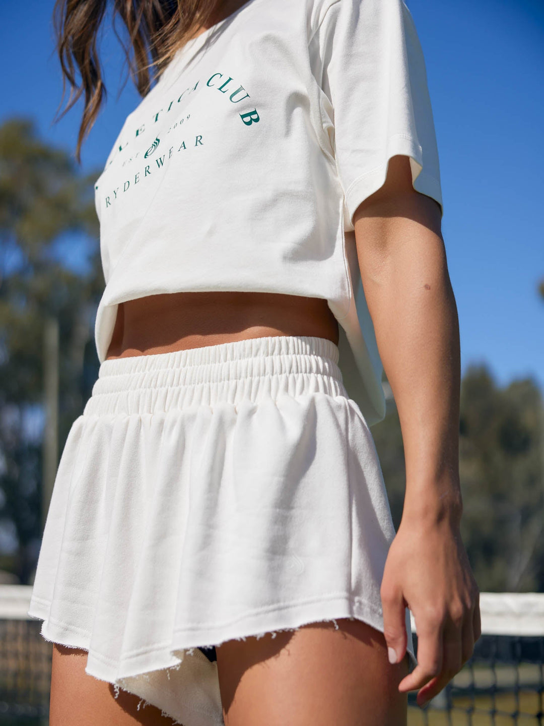 Tempo Track Short - Off White Clothing Ryderwear 