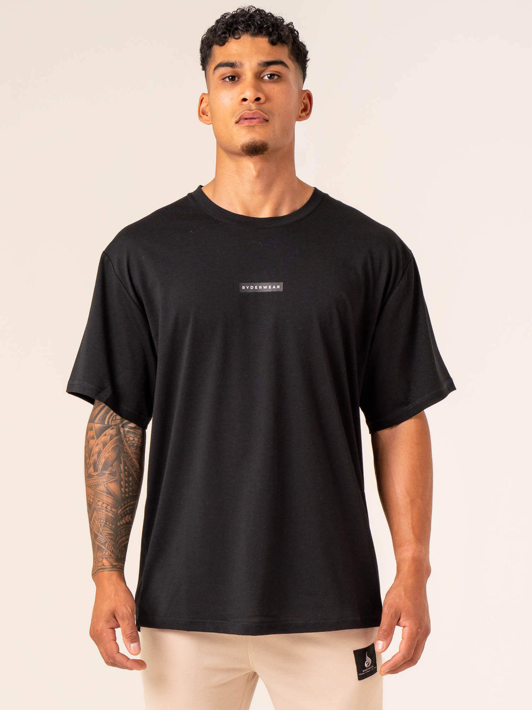 Terrain T-Shirt - Black Clothing Ryderwear 