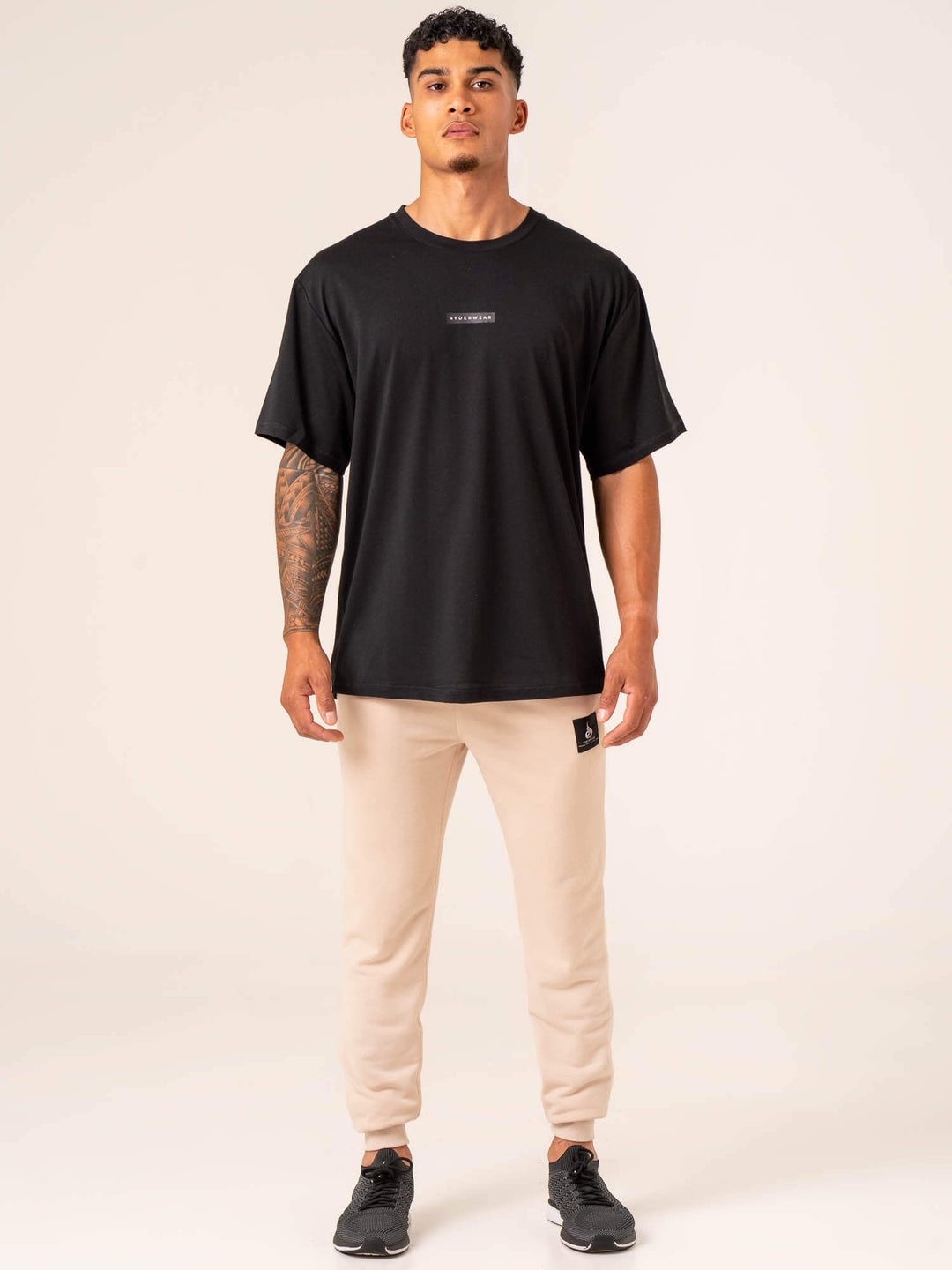 Terrain T-Shirt - Black Clothing Ryderwear 