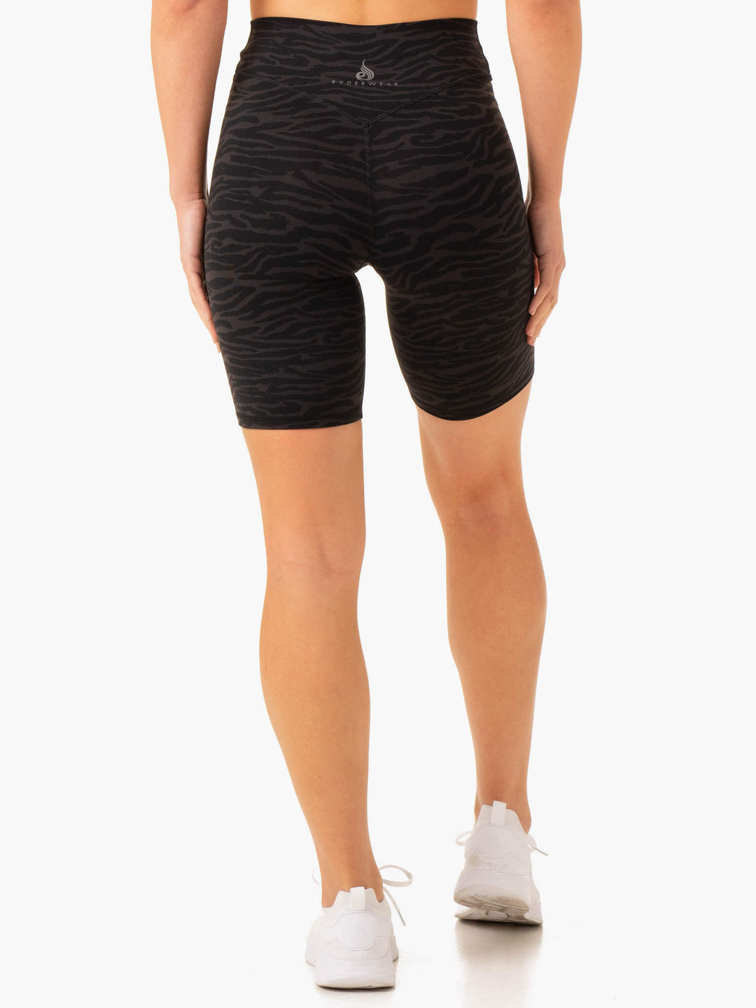 Transform Mid Length Shorts - Black Zebra Clothing Ryderwear 