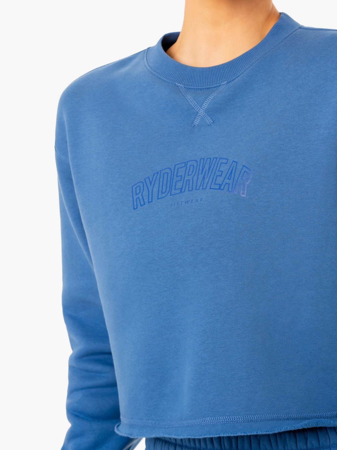 Ultimate Fleece Sweater - Blue Clothing Ryderwear 