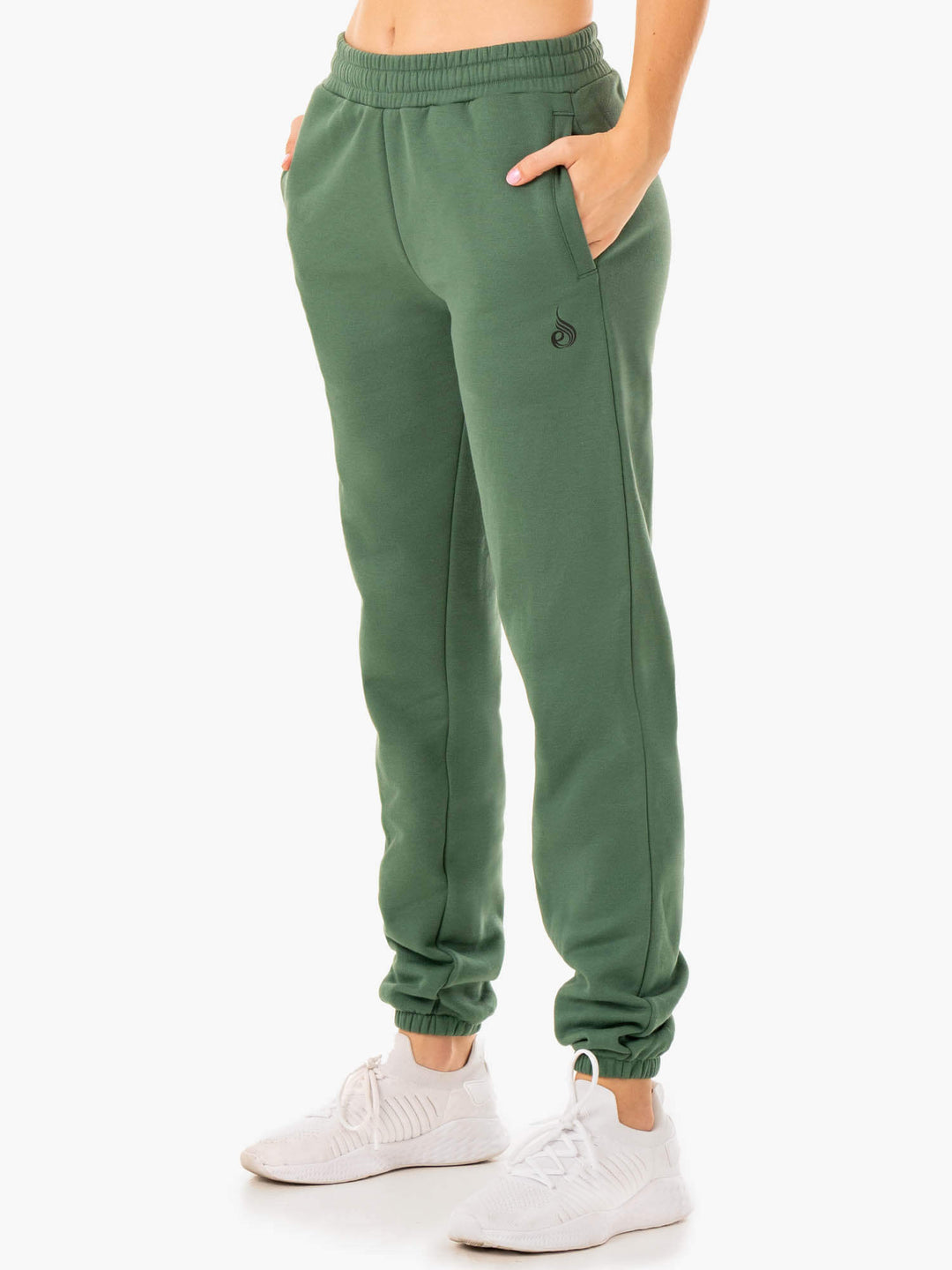 Unisex Track Pants - Forest Green Clothing Ryderwear 