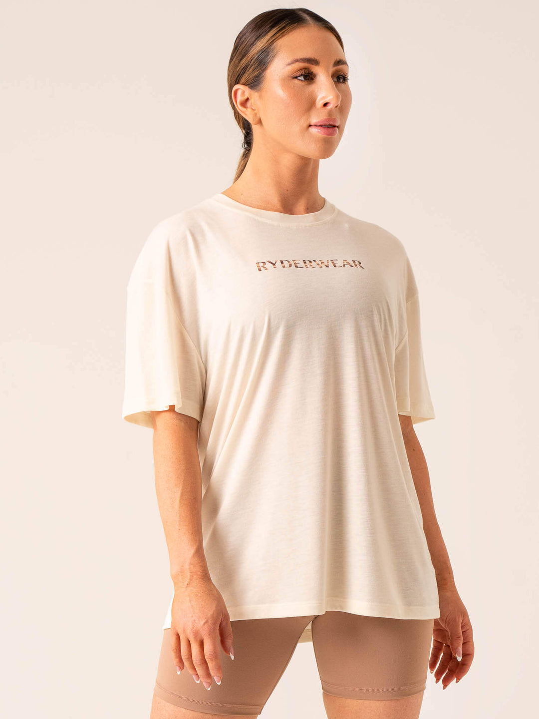 Unstoppable Oversized T-Shirt - Vanilla Clothing Ryderwear 